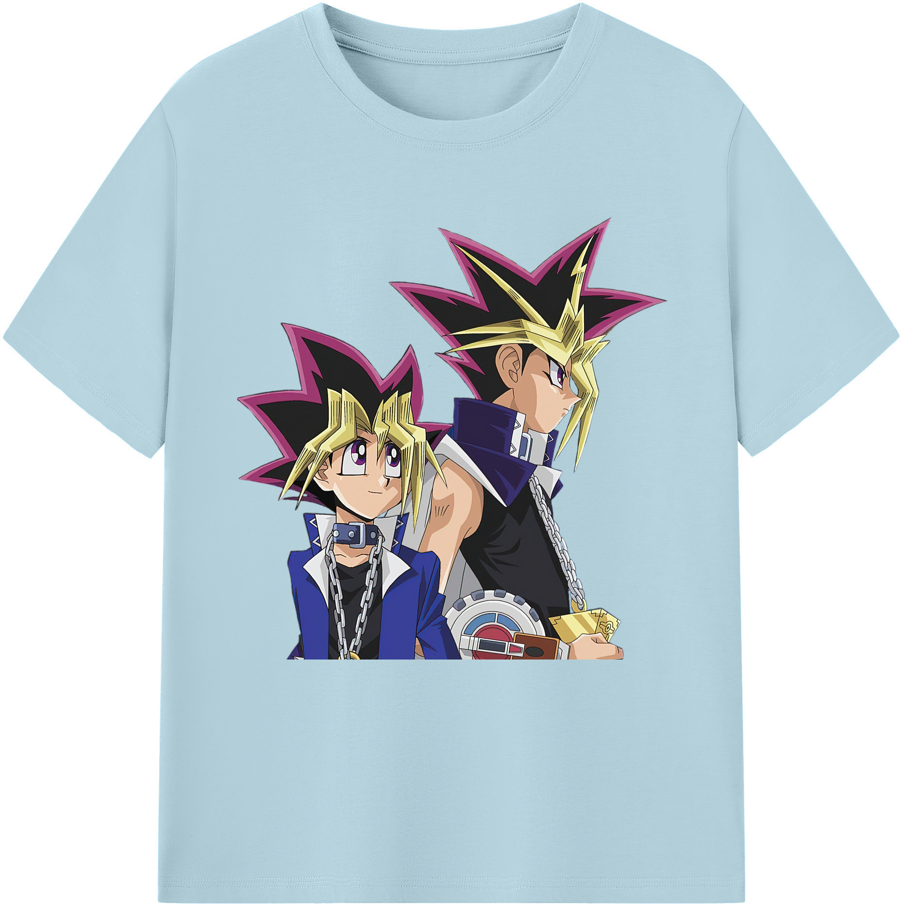 （画像用） 遊☆戯☆王 Yu-Gi-Oh! 綿100％半袖Tシャツ（フロントプリント）